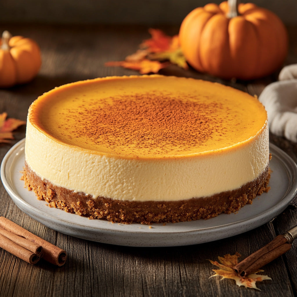 Creamy Pumpkin Spice Cheesecake