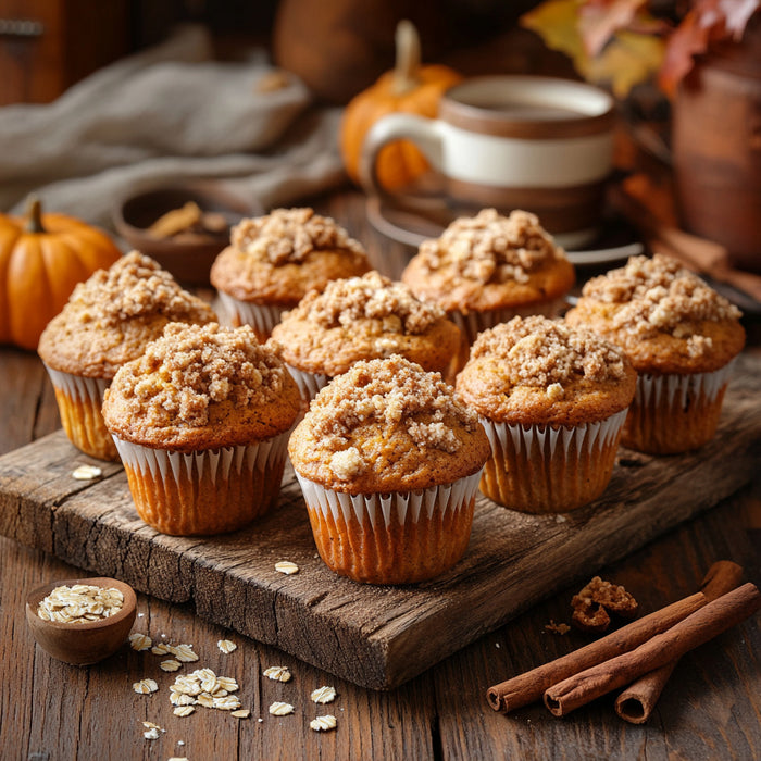 Autumn Spice Pumpkin Muffins