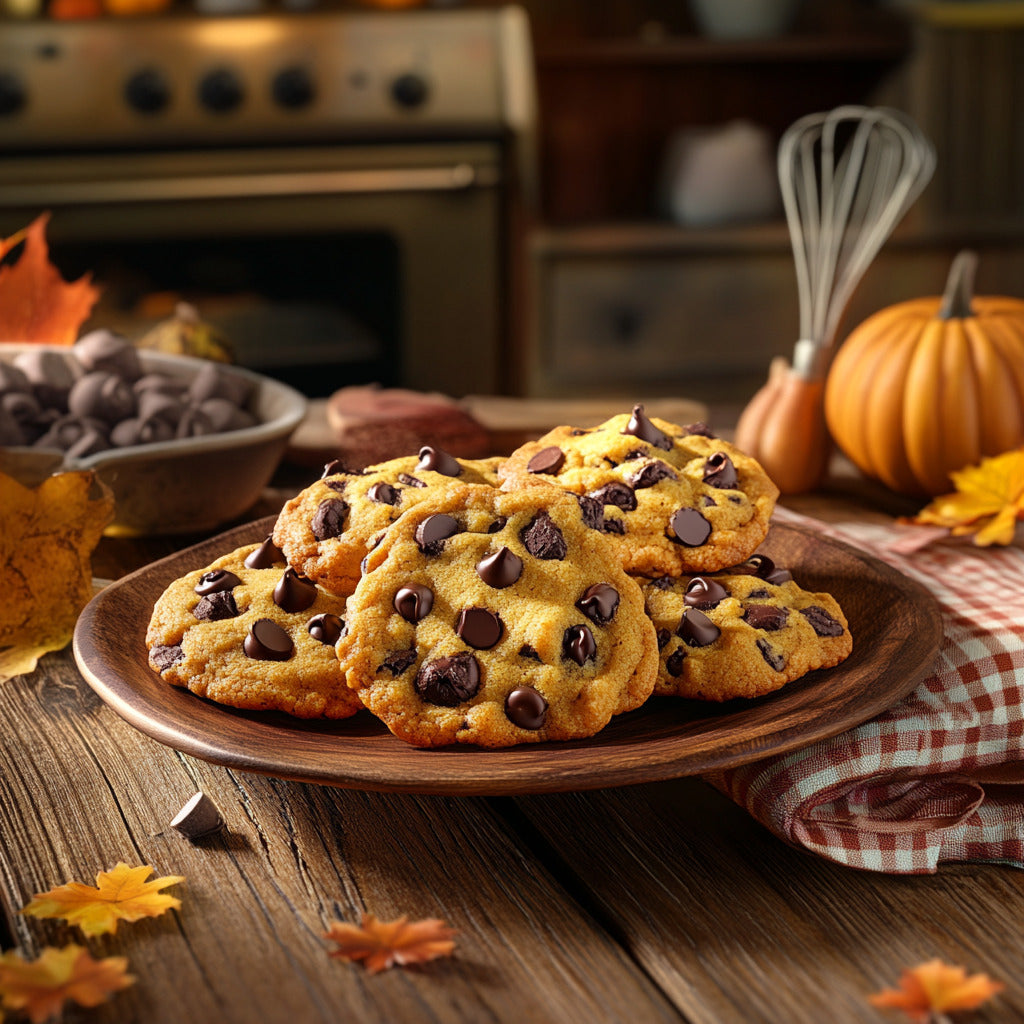 Nana's Pumpkin Chocolate Chip Cookies