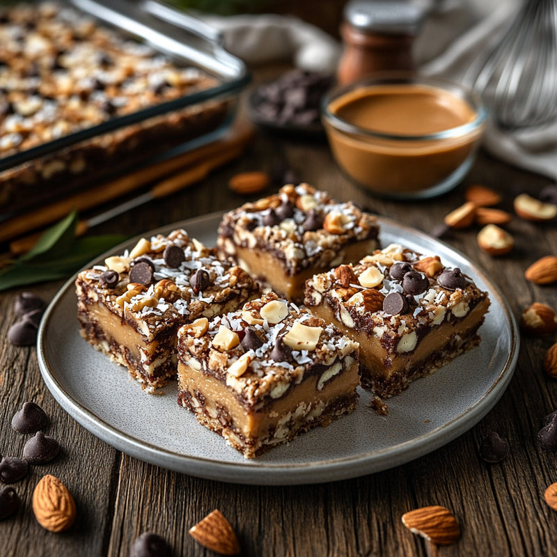 Peanut Butter Bliss Magic Bars