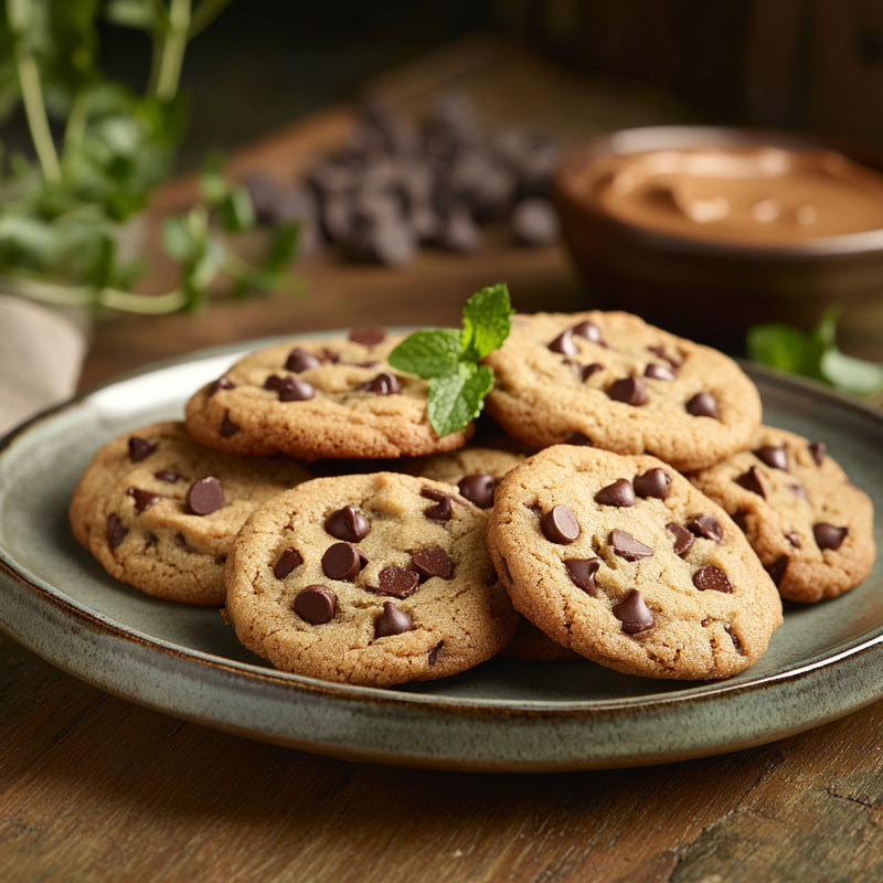 Peanut Butter Chocolate Chip Bliss Cookies