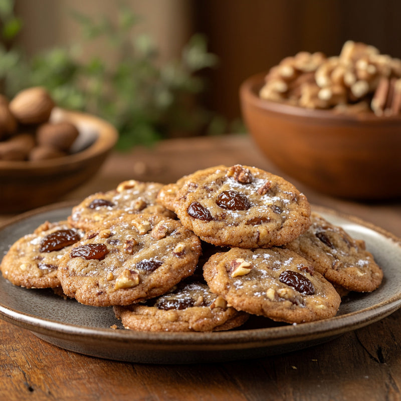 Sweet Date Walnut Cookies