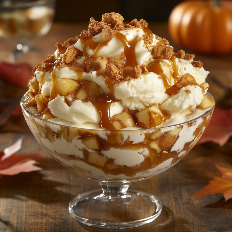 Caramel Apple Pie Ice Cream Treat