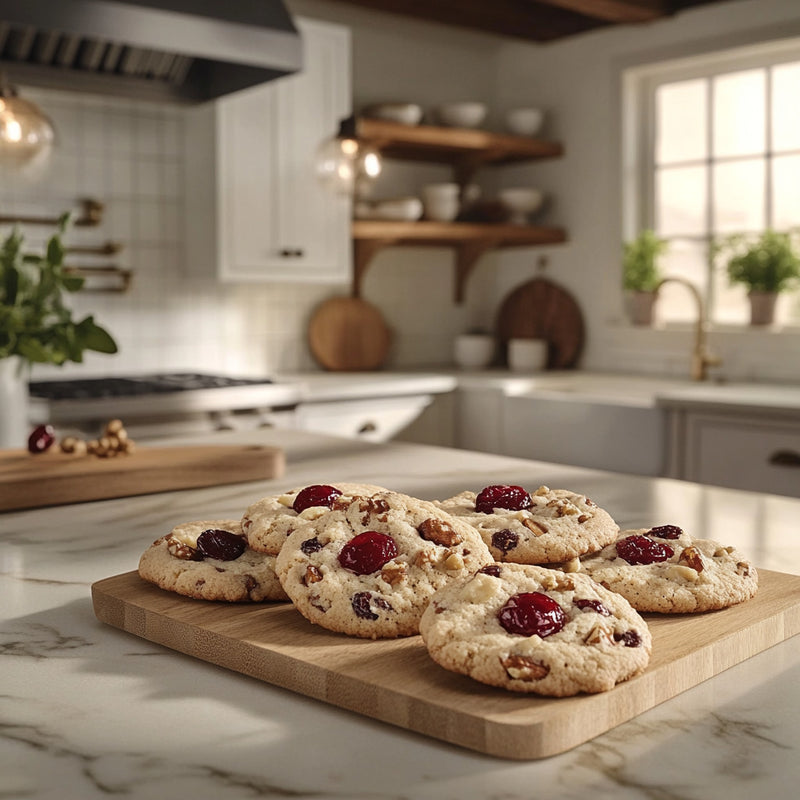 Cherry Walnut Bliss Cookies