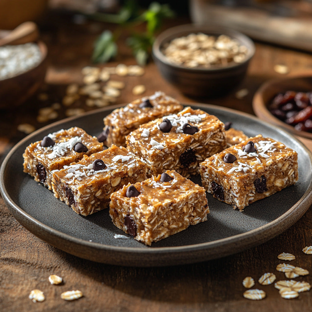 Peanut Butter Oatmeal Energy Bars