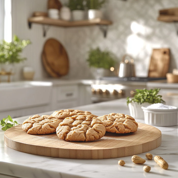 Savory Peanut Butter Bliss Cookies