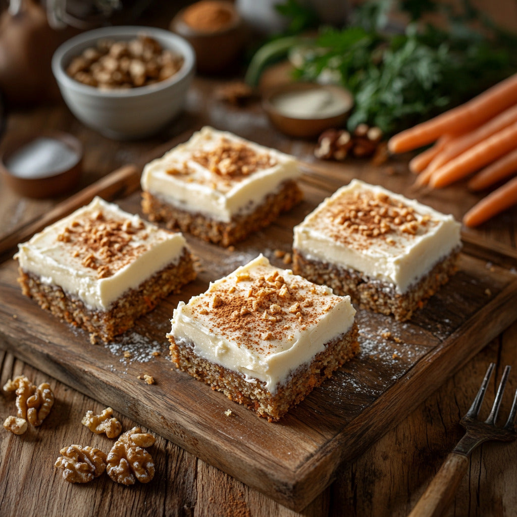 Carrot Cake Bliss Bars