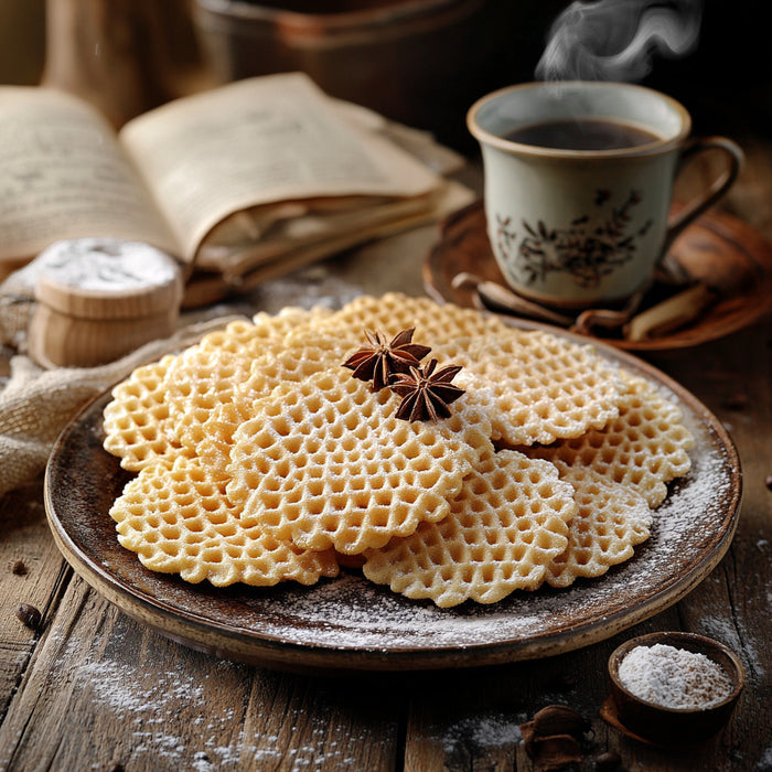 Hungarian Anise Pizzelle