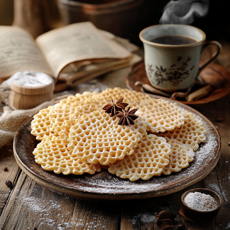 Hungarian Anise Pizzelle