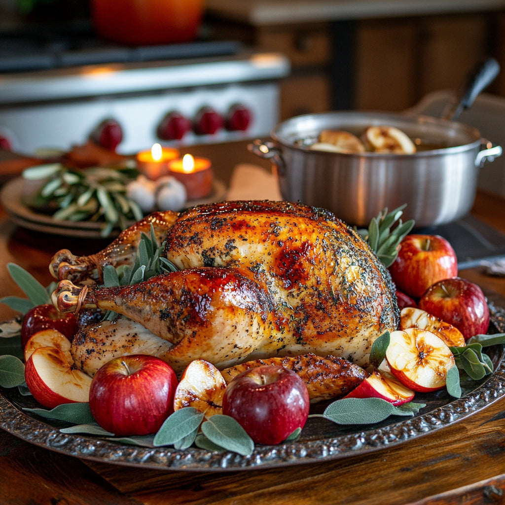 Savory Brined Thanksgiving Turkey