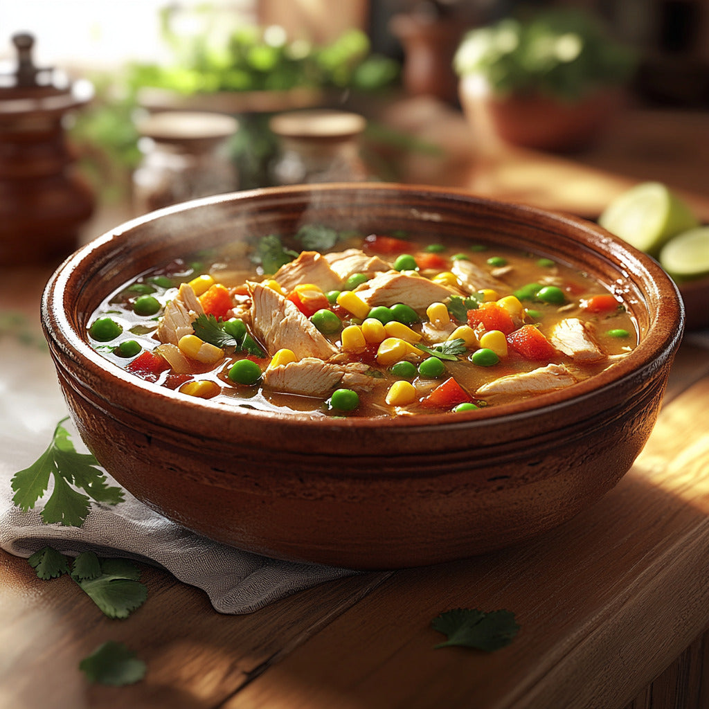 Hearty Peruvian Chicken Soup