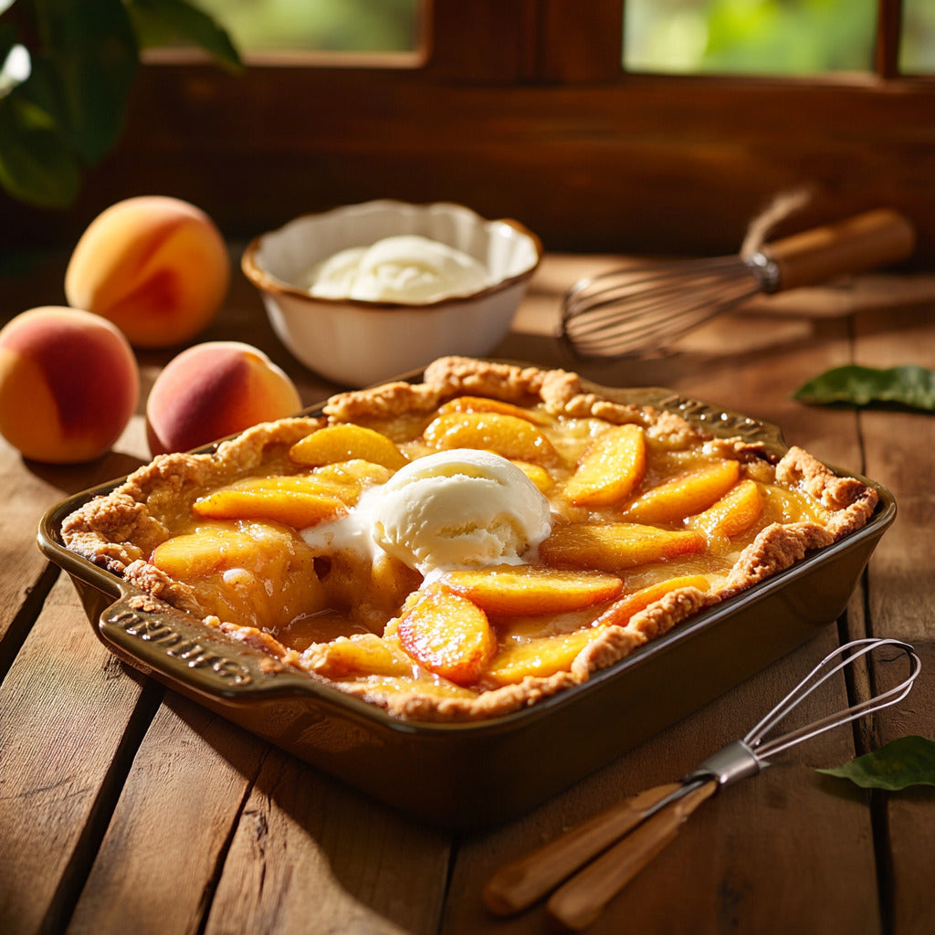 Southern Summer Peach Cobbler