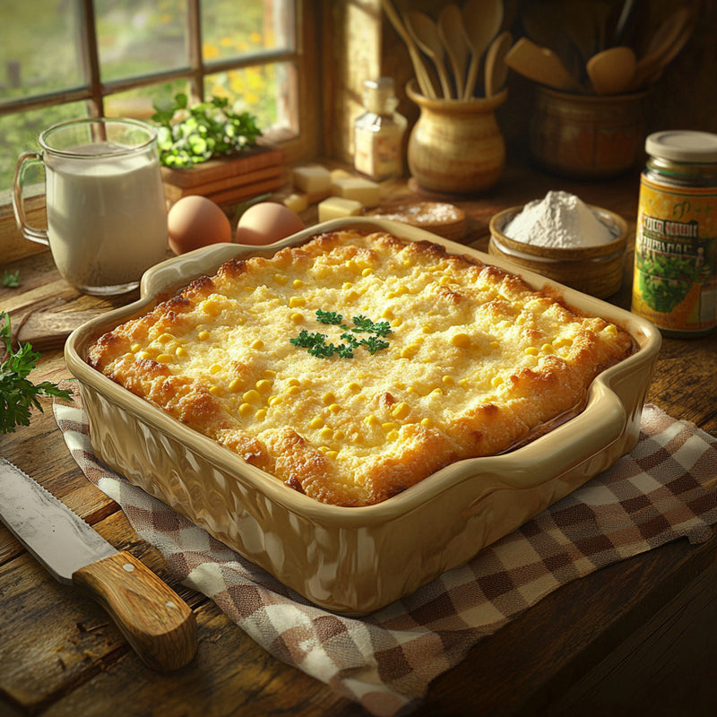 Savory Sweet Corn Pudding