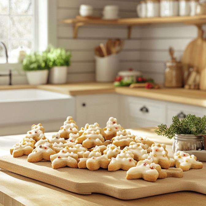 Festive German Spritz Cookies