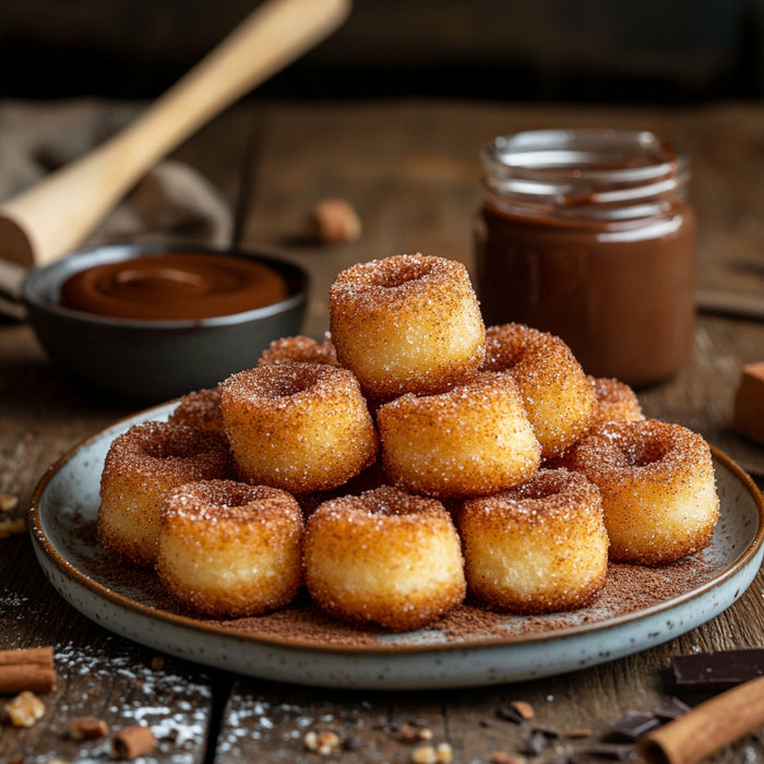 Cinnamon Sugar Cronut Bites