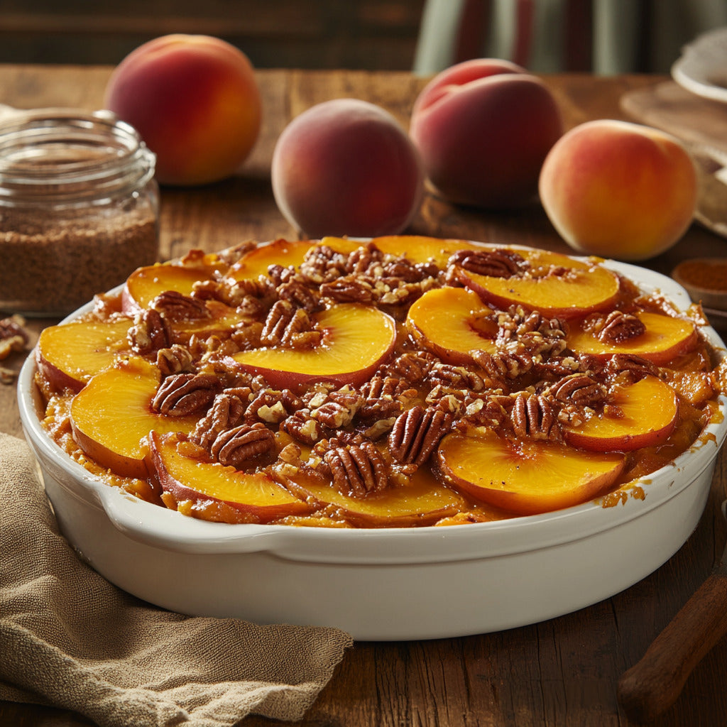 Peach Pecan Delight Sweet Potatoes