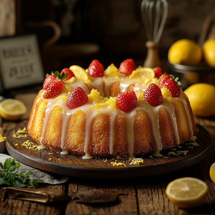 Zesty 4-Ingredient Lemon Pound Cake