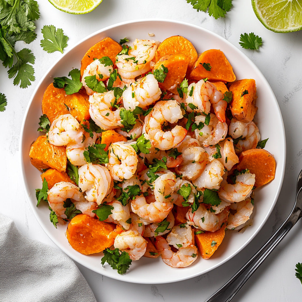 Citrus-Infused Seafood Ceviche with Sweet Potatoes