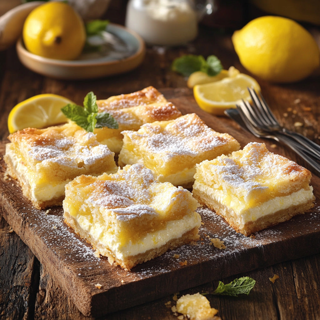 Lemon Bliss Cream Cheese Bars