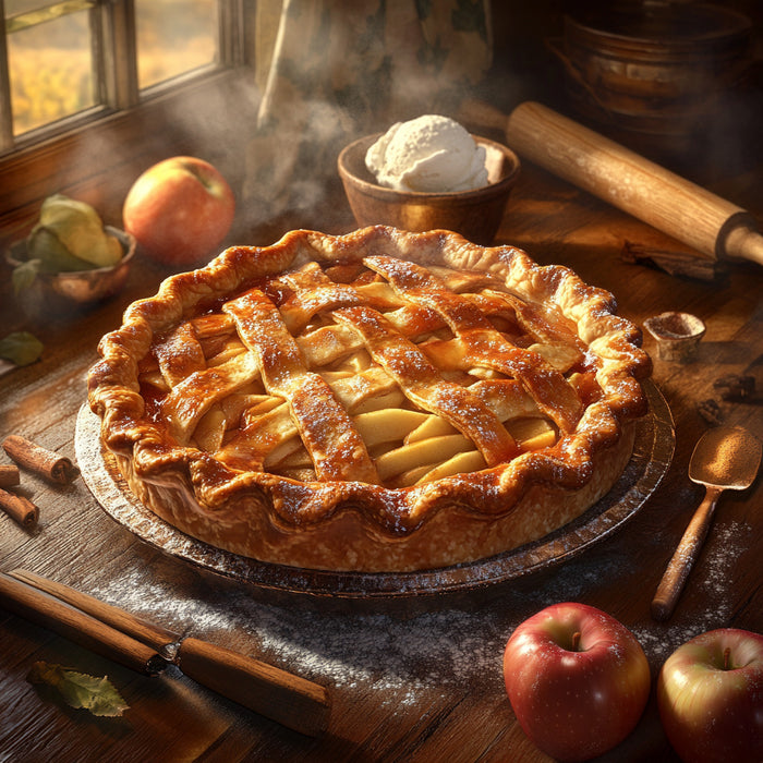 Grandma's Comforting Apple Pie