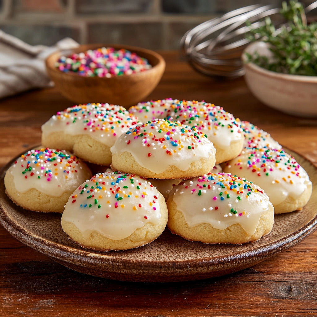 Festive Italian Ricotta Cookies