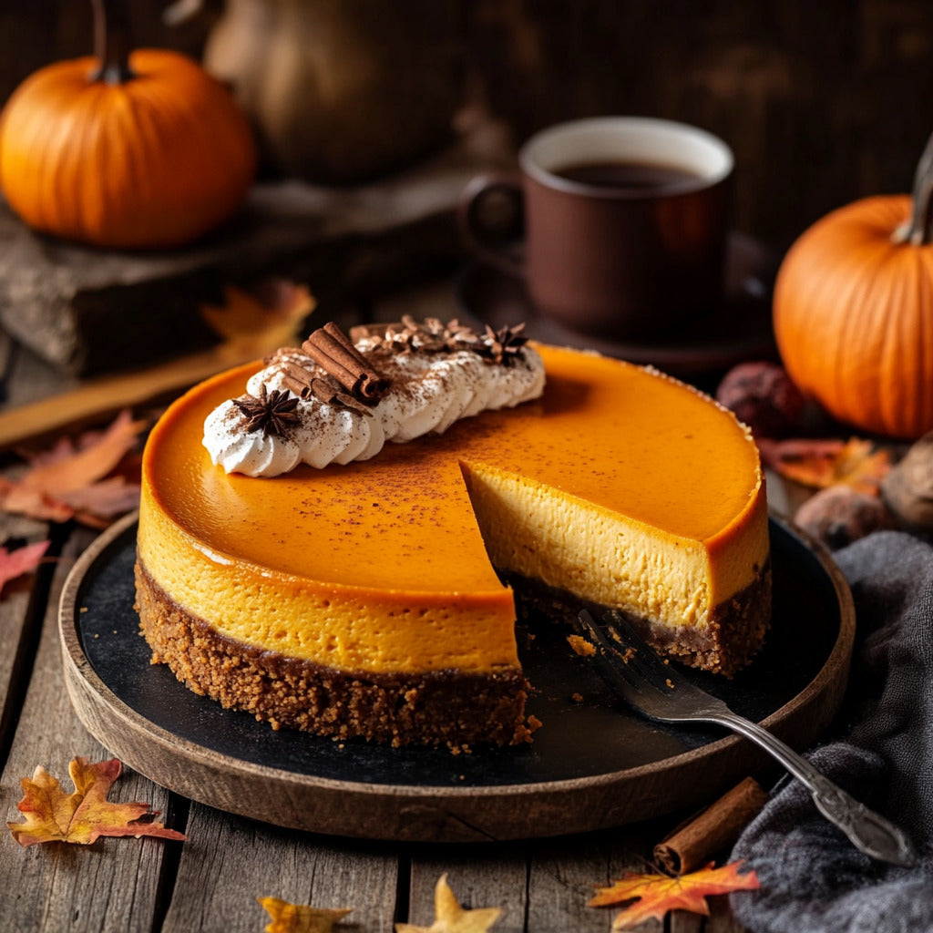 Autumn Pumpkin Cheesecake