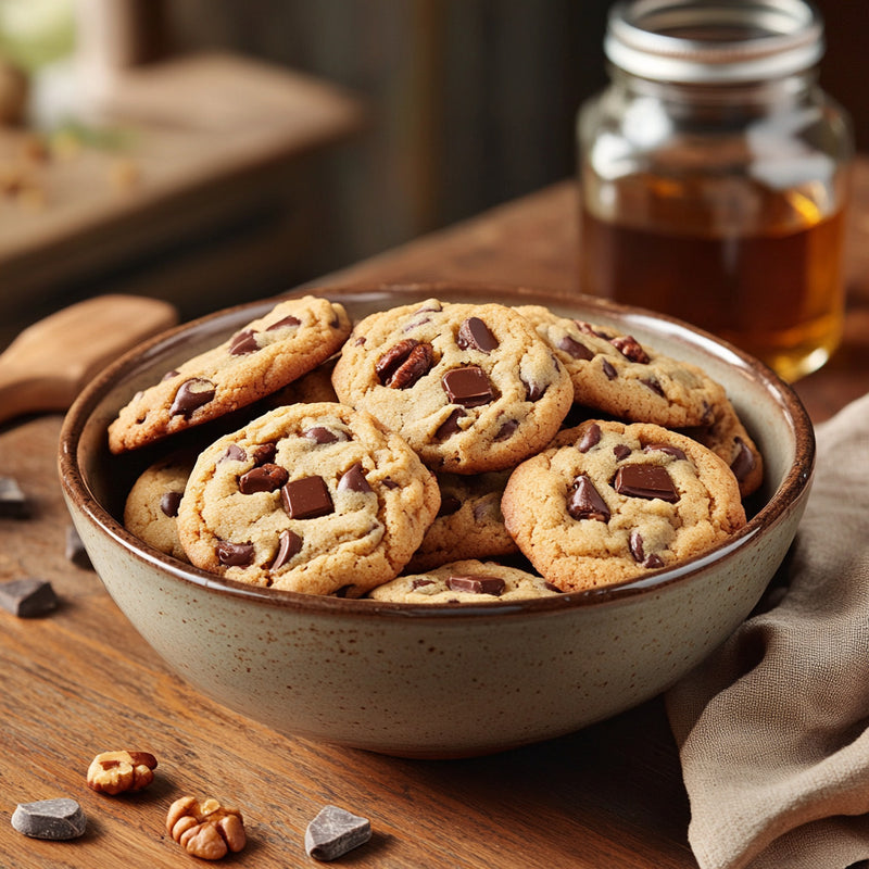 Kentucky Bourbon Chocolate Chip Cookies