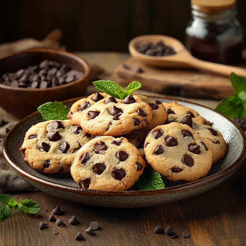 Creamy Chocolate Chip Bliss Cookies