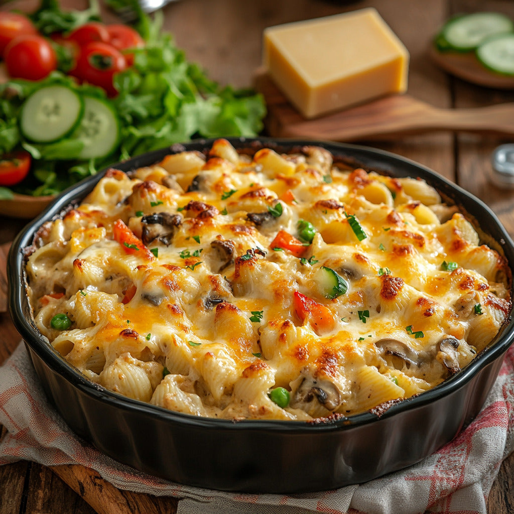 Creamy Cheesy Tuna Bake