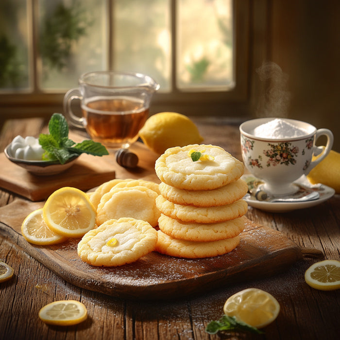 Zesty Lemon Cream Cookies