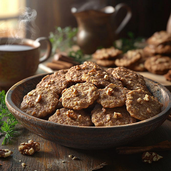 Dutch Cinnamon Walnut Cookies