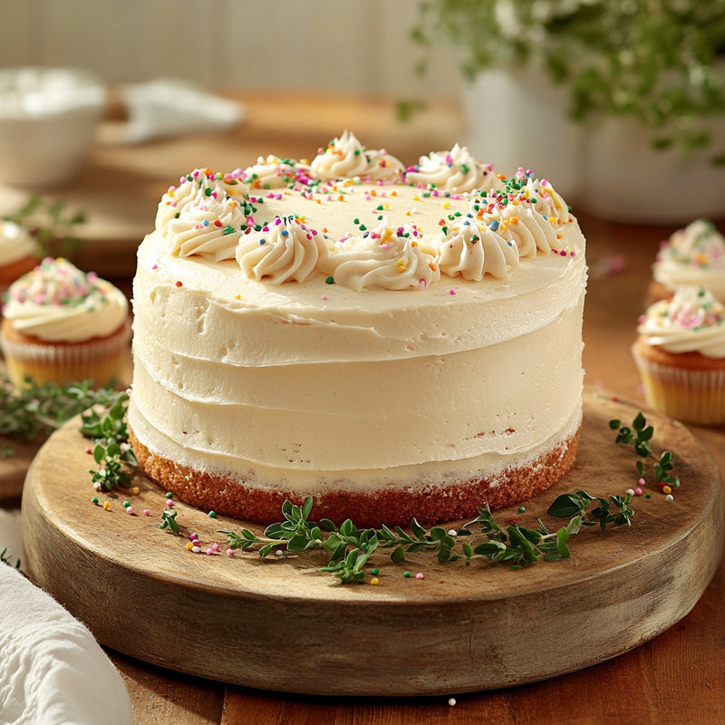 Velvety Vanilla Buttercream Frosting