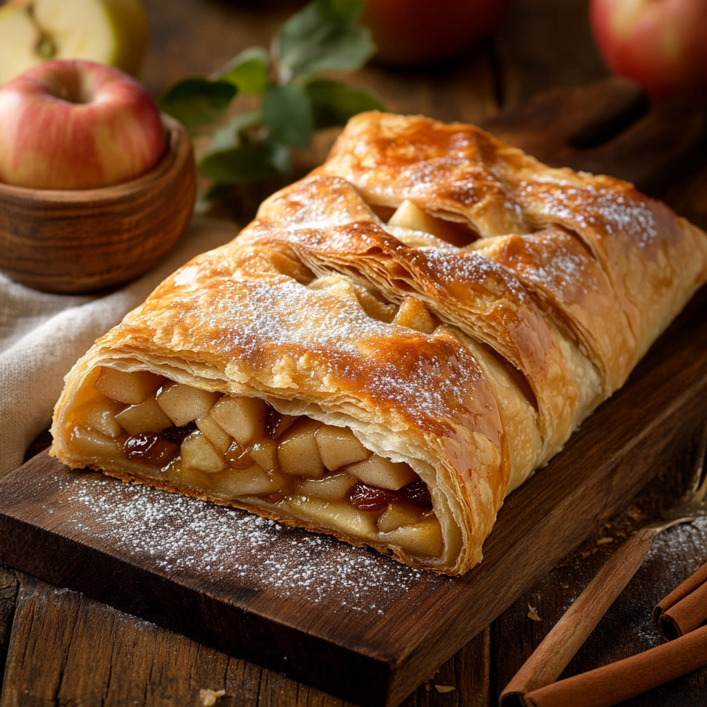 Flaky Apple Strudel