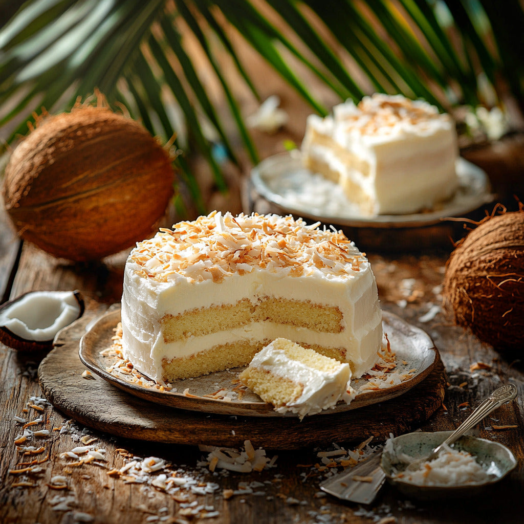 Coconut Bliss Snack Cake