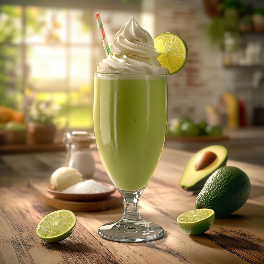 Creamy Filipino Avocado Shake