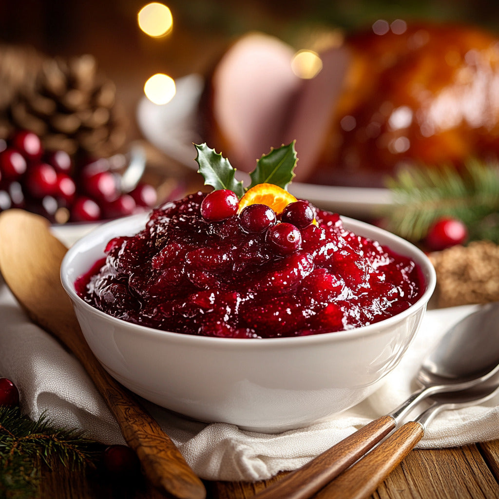 Festive Cranberry-Apple-Pear Sauce