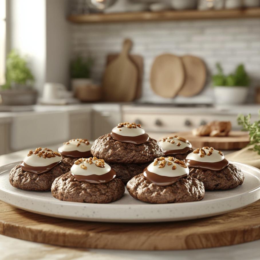 Chocolate Kiss Cookies