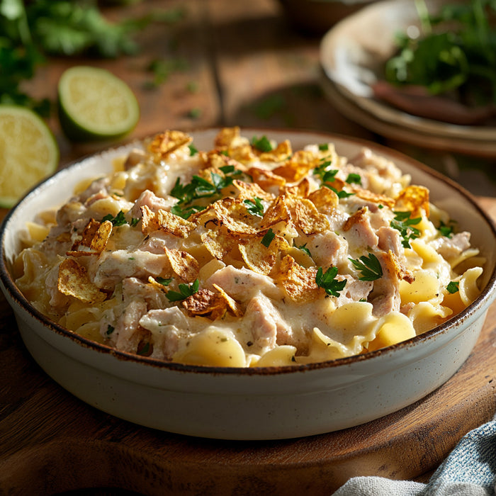 Nostalgic Tuna Noodle Bake