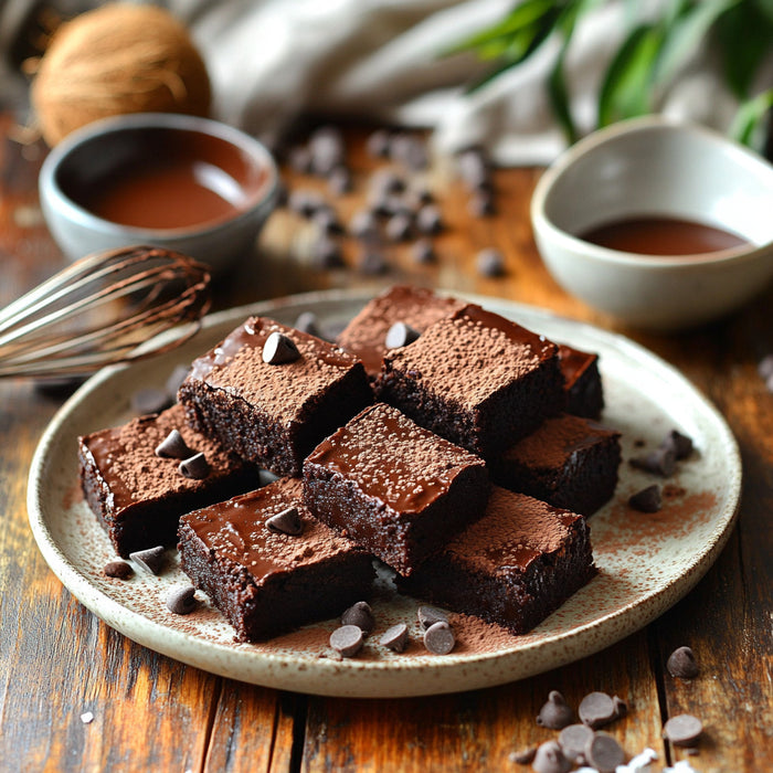 Coconut Flour Chocolate Bliss Brownies