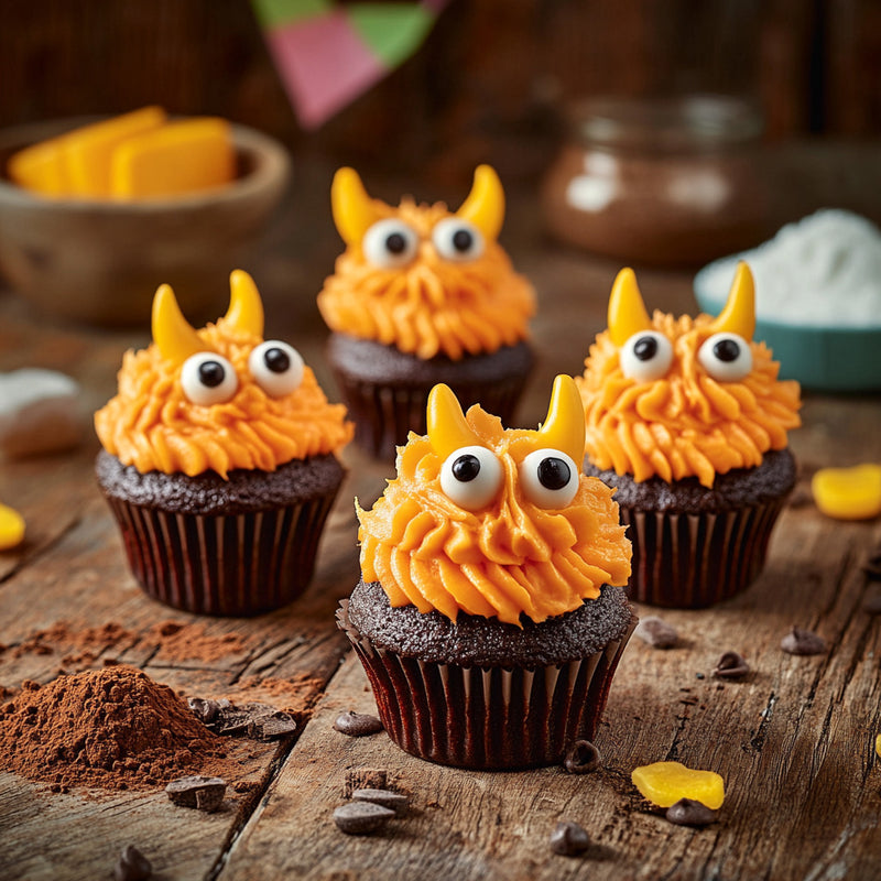 Monster Munch Mini Cupcakes