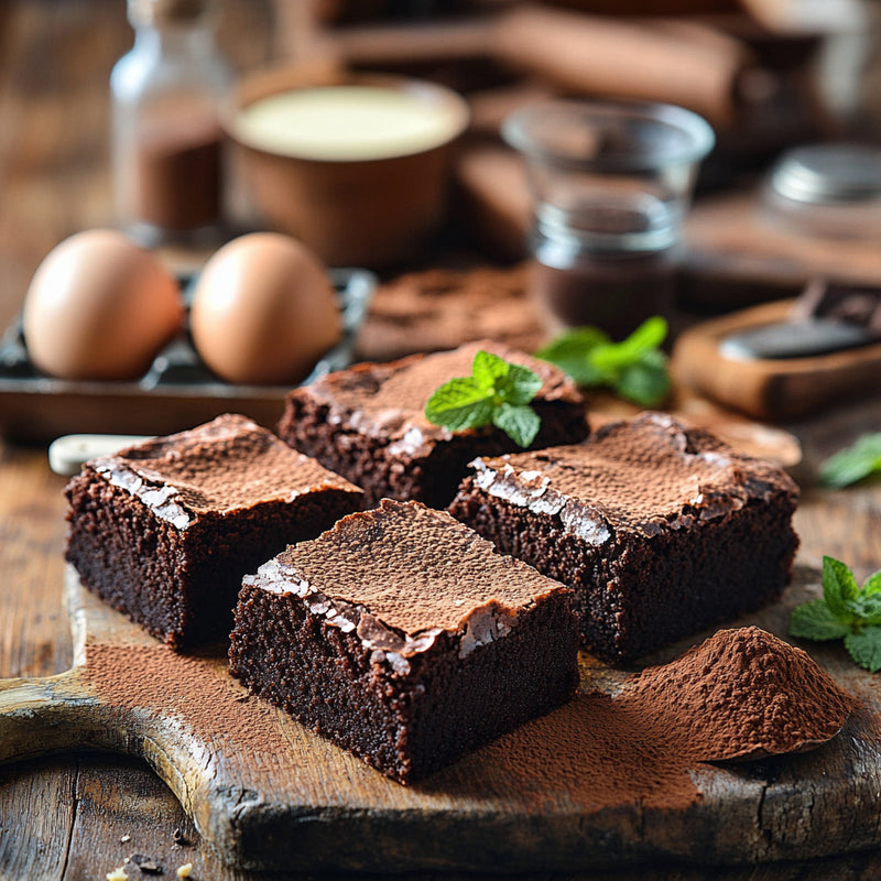 Decadent Sugar-Free Chocolate Brownies