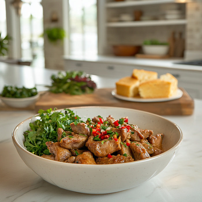 Savory Creole Chitterlings