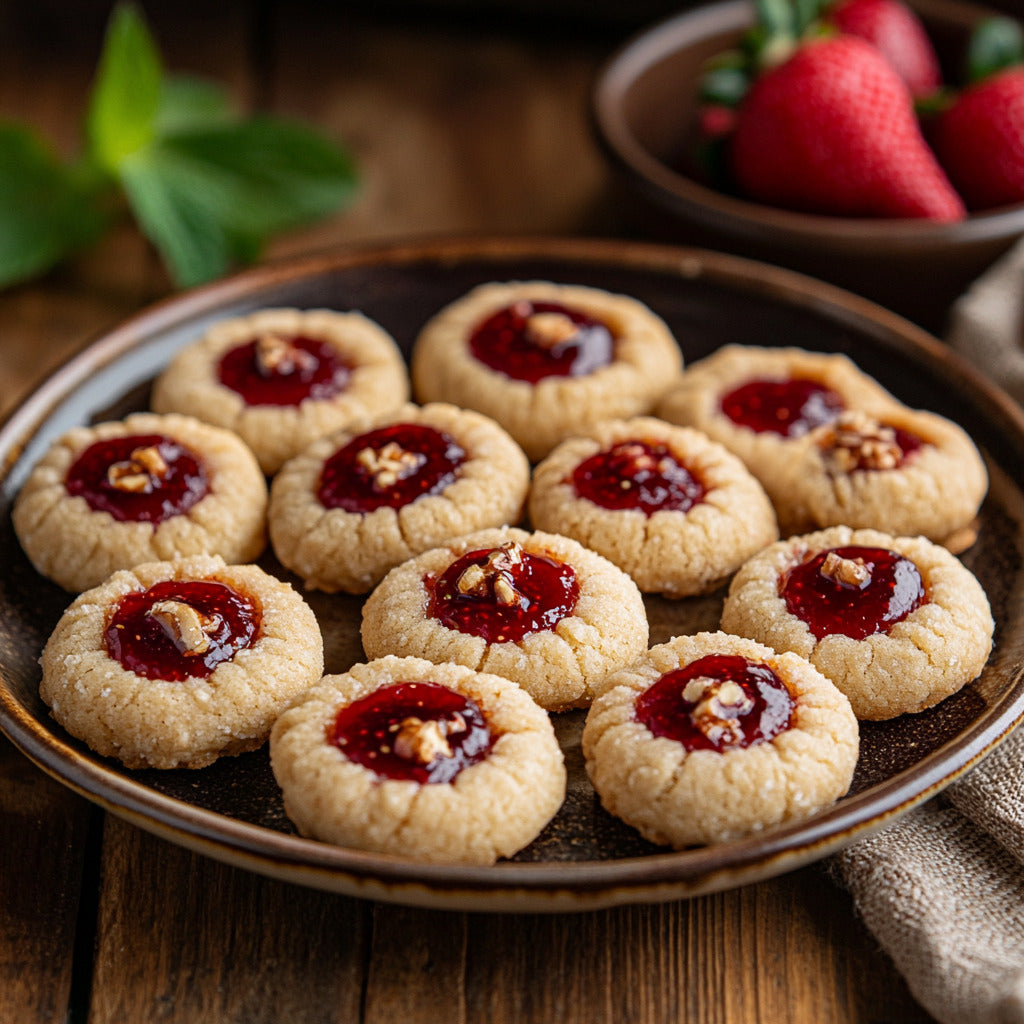 Jam-Filled Thumbprint Cookies