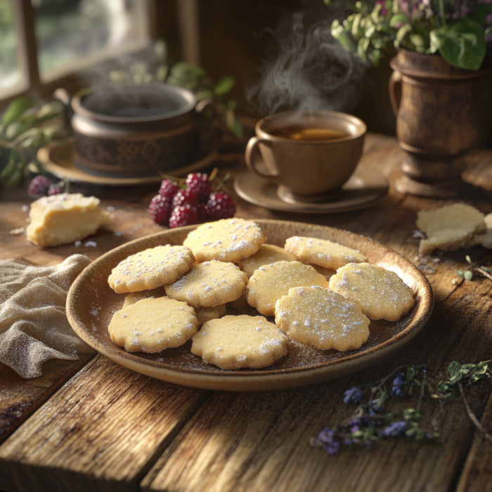 Buttery Scottish Shortbread Cookies