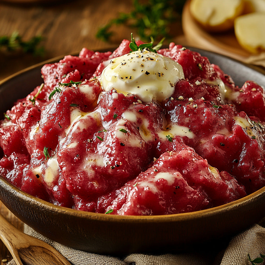 Tropical Purple Mashed Potatoes