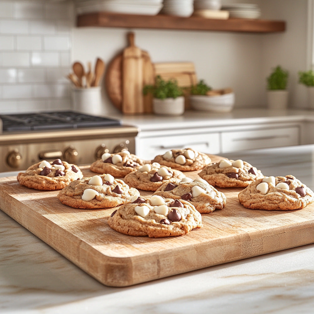 Spicy Chocolate Chip Surprise Cookies