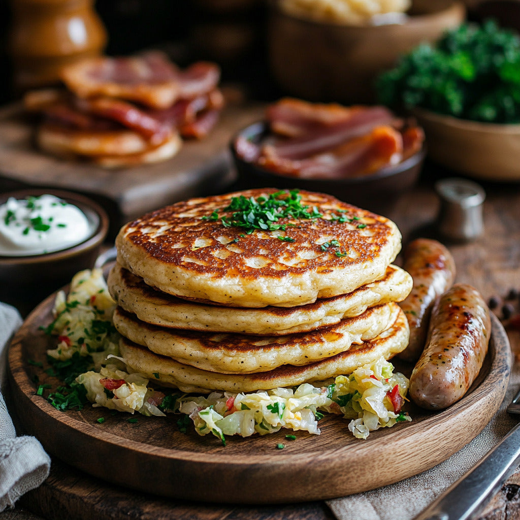 Crispy Irish Boxty Pancakes