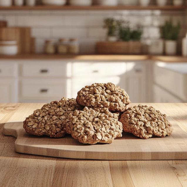 Selma's Crunchy Oatmeal Walnut Cookies