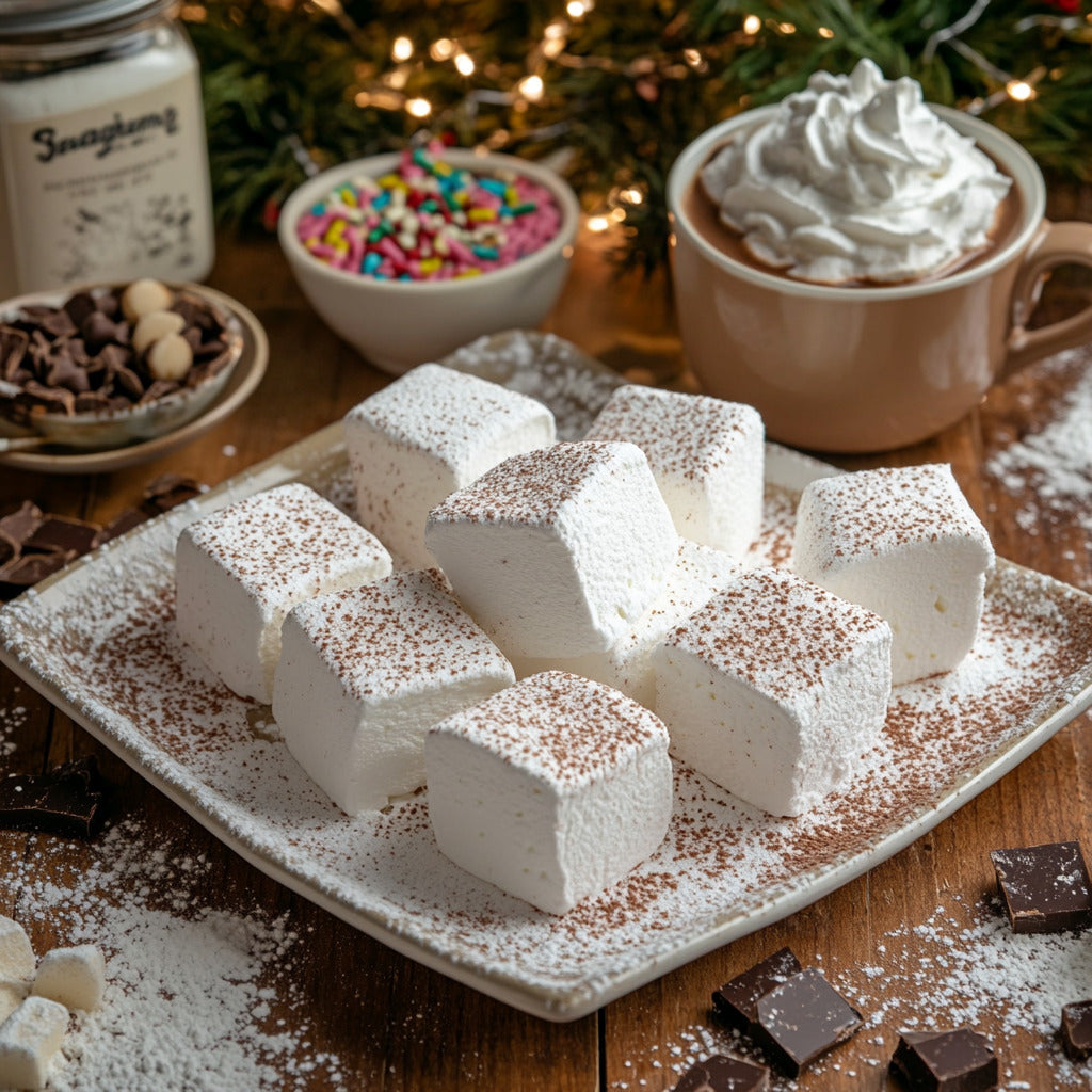 Fluffy Vanilla Marshmallows Recipe