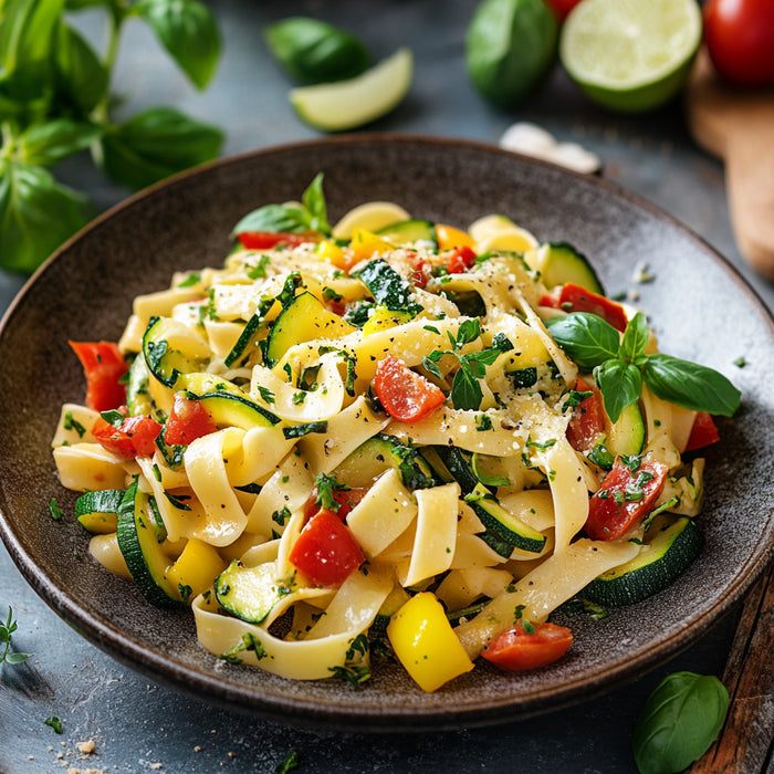 Zucchini Fettuccine Medley